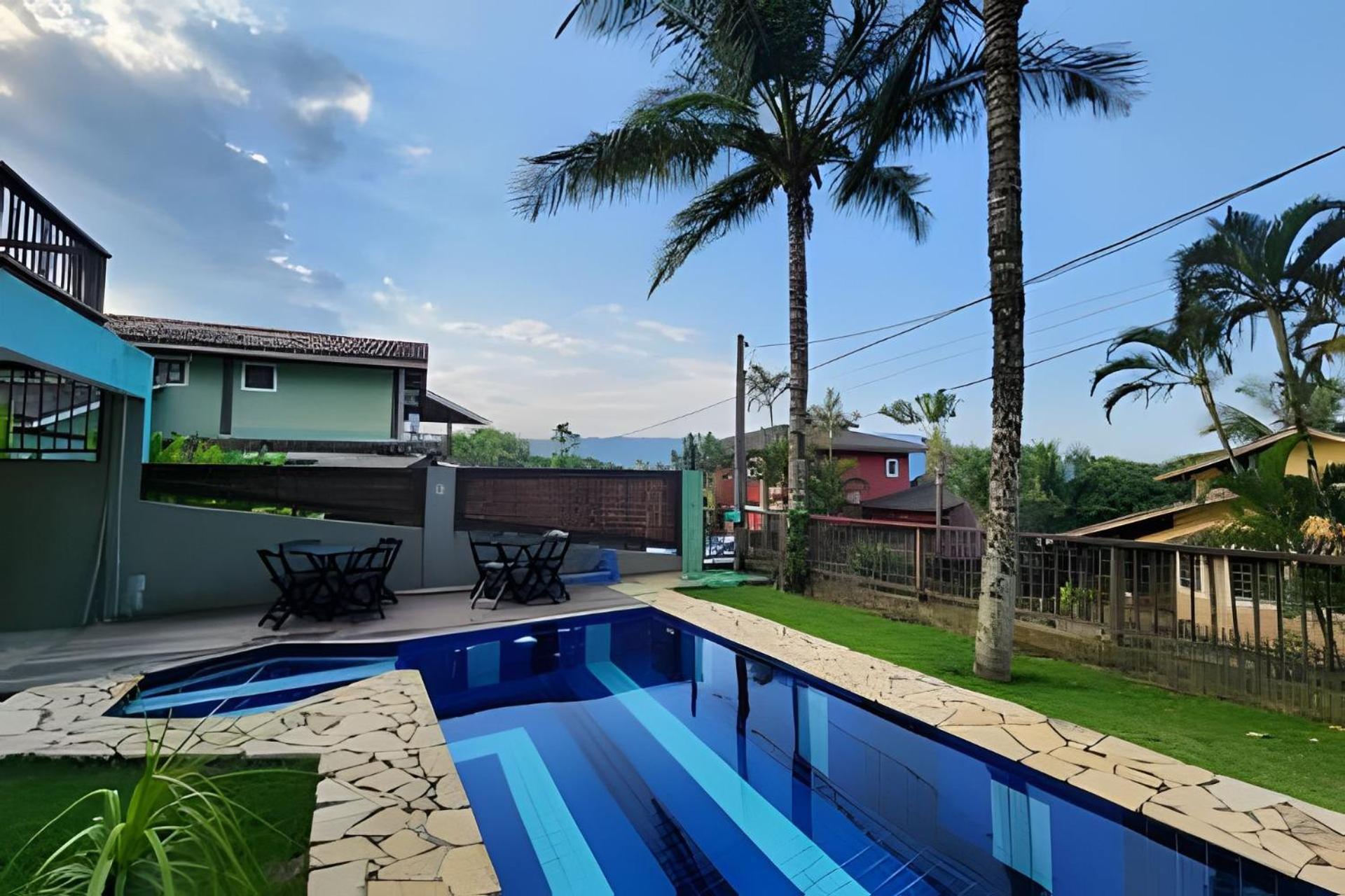 Bela Casa De 4 Suites Com Piscina E Vista - Curral Ilhabela Exterior foto