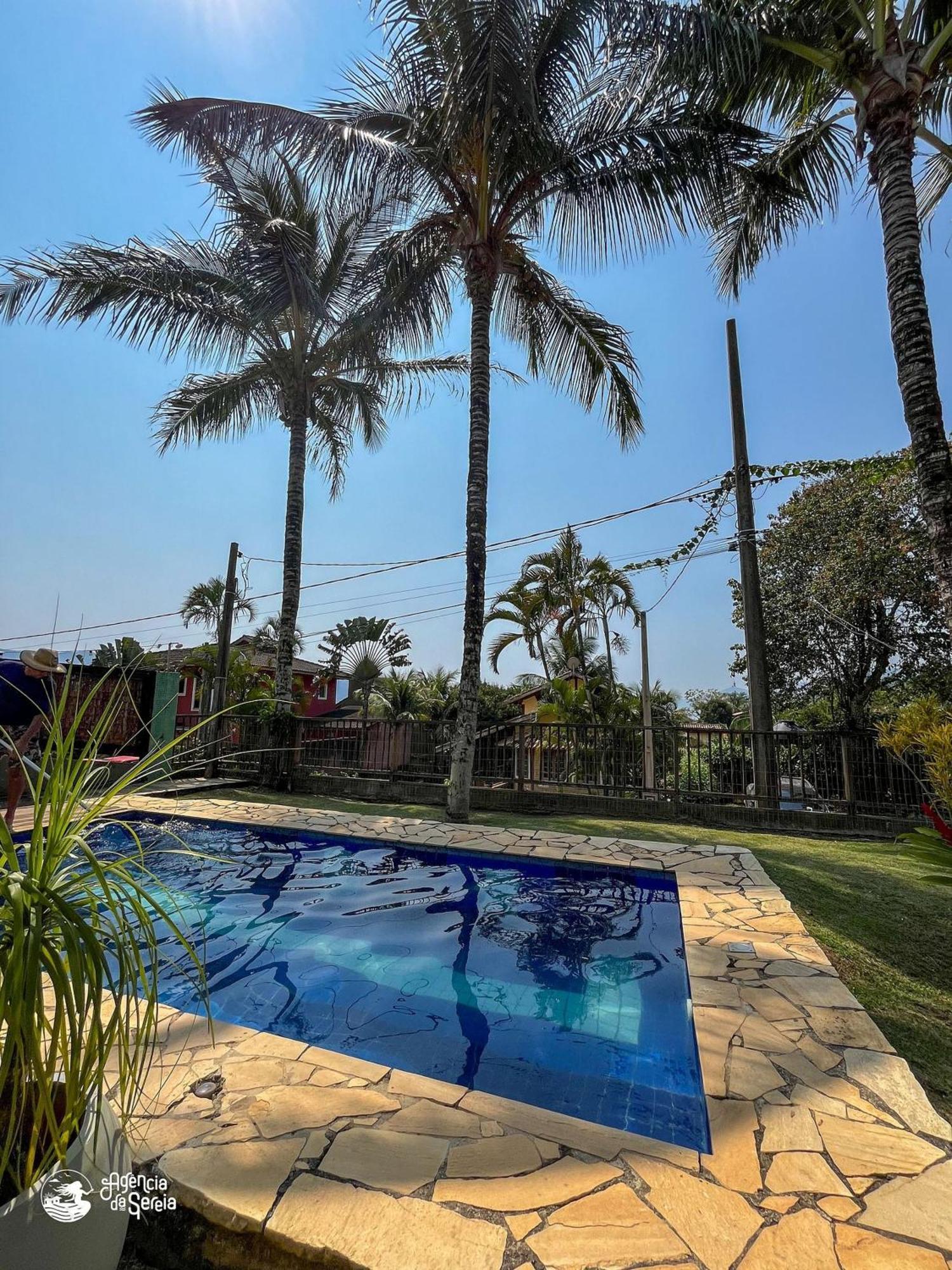 Bela Casa De 4 Suites Com Piscina E Vista - Curral Ilhabela Exterior foto